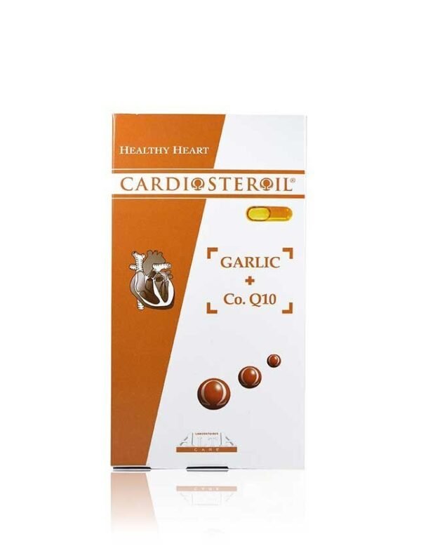 CARDIOSTEROIL GARLIC & CO Q10 LIQUID CAPSULES (40 CAPSULES)
